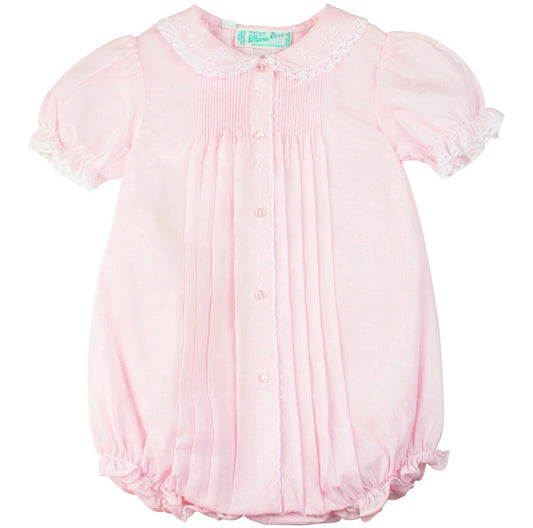 Feltman Button Front Bubble-Pink