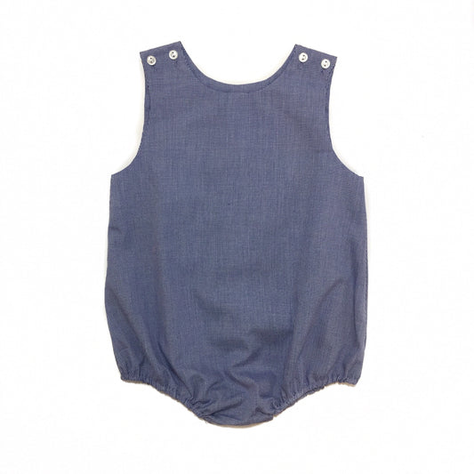 Banbury Button Shoulder Bubble Royal Micro