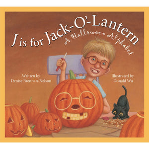 J is for Jack-O-Lantern Book