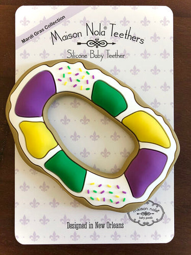 Maison Nola King Cake Teether