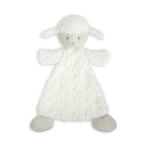 Demdaco Dolly Lamb Rattle Blankie