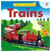 Usborne Trains Lift & Lock
