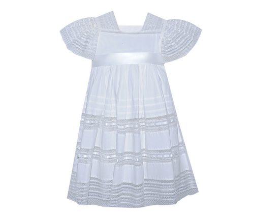 P&R White Lillian Lace Dress