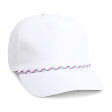 White/Red/Blue Rope Hat