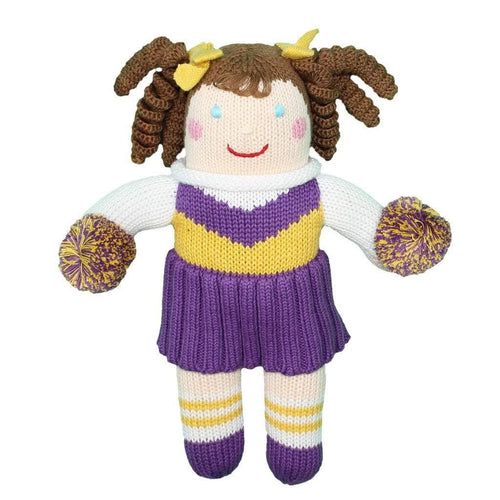 Purple/Gold Cheerleader Zubel 12