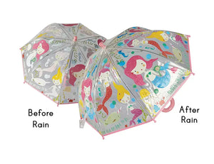 F&R Mermaid Transparent Umbrella