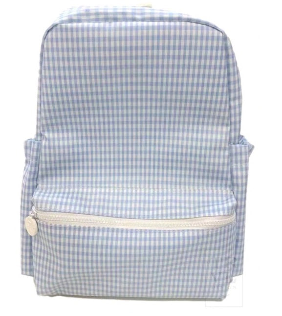 TRVL Mist Gingham Backpack