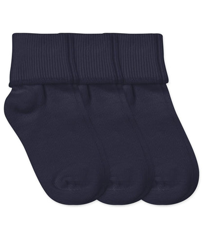 Jefferies Navy 3-Pack Socks