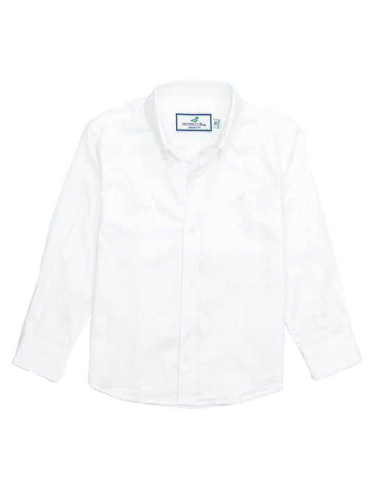 Properly Tied Park Ave Dress Shirt-White