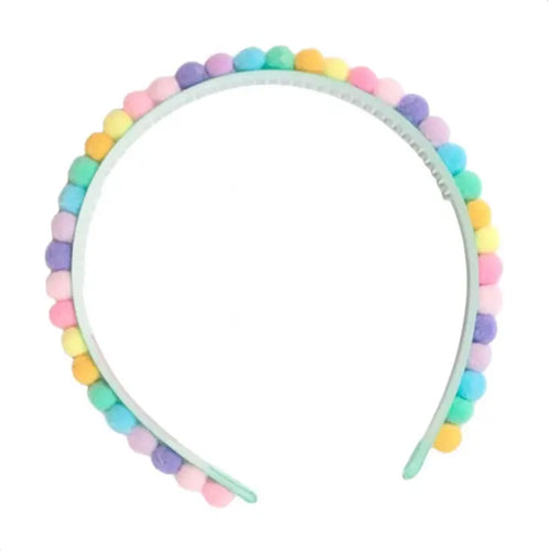 Lolo Pastel Pom Pom Headband