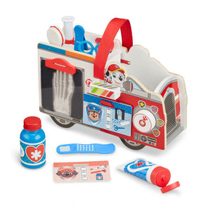 M&D Paw Patrol Marshall's Wooden Rescue Caddy