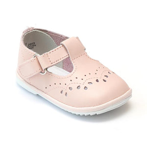 Angel Pink T Strap Shoe