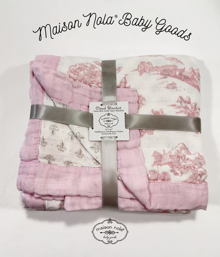 Maison Nola Pink Cloud Blanket