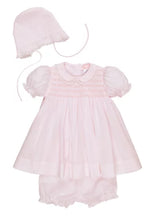 Petit Ami Pink or White Lace Dress w/ Hat