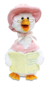 Cuddle Barn Pink Mother Goose
