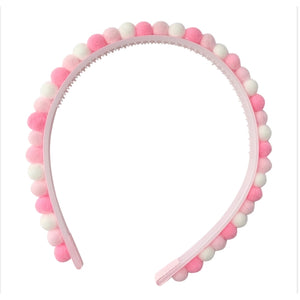 Lolo Pink Pom Pom Headband