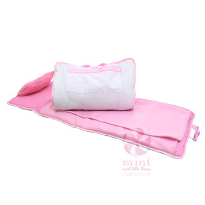 Oh Mint Pink Seersucker Nap Roll