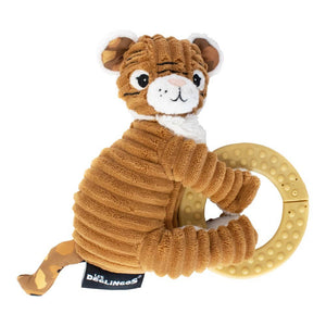 Les Deglingos Speculos the Tiger Plush w/ Chewing Ring
