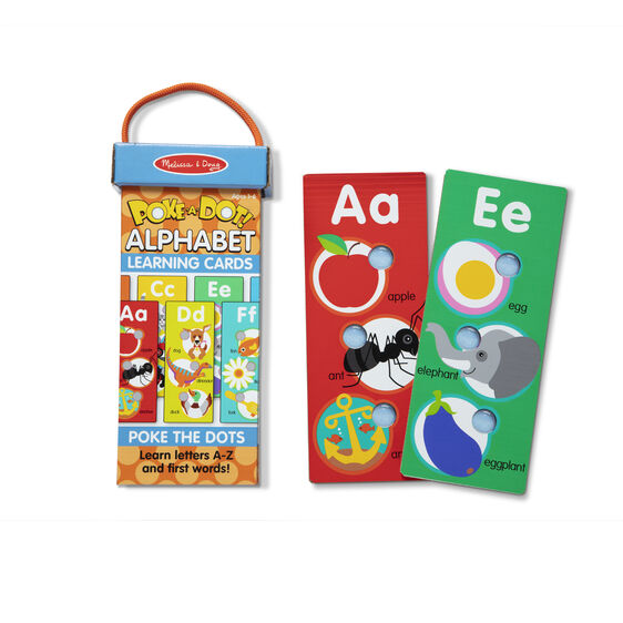 M&D Poke-a-Dot Ablphabet Learning Cards
