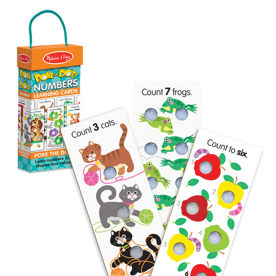 M&D Poke-a-Dot Numbers Learning Cards