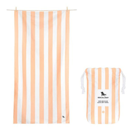 Dock & Bay Positano Peach Cabana Towel