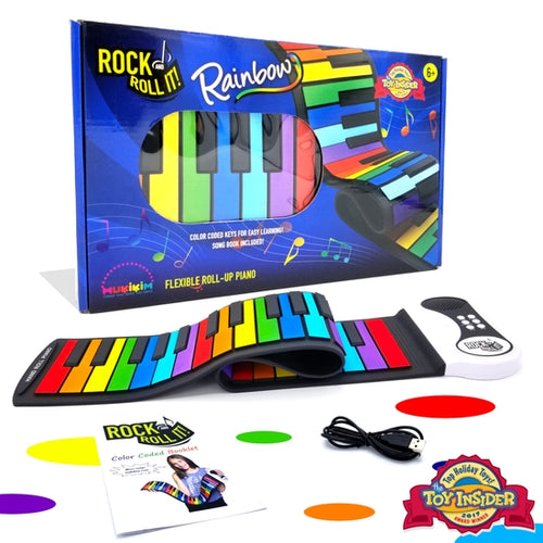 Rainbow Piano with Song Book
