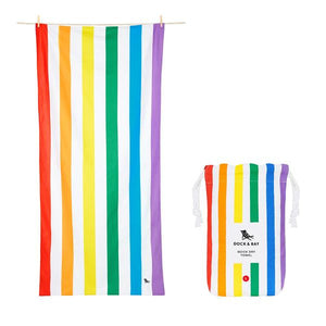 Dock & Bay Rainbow Skies Towel
