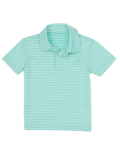 Properly Tied Waverly Polo-Rainforest