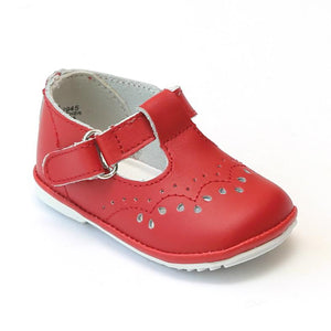Angel Red T Strap Shoe