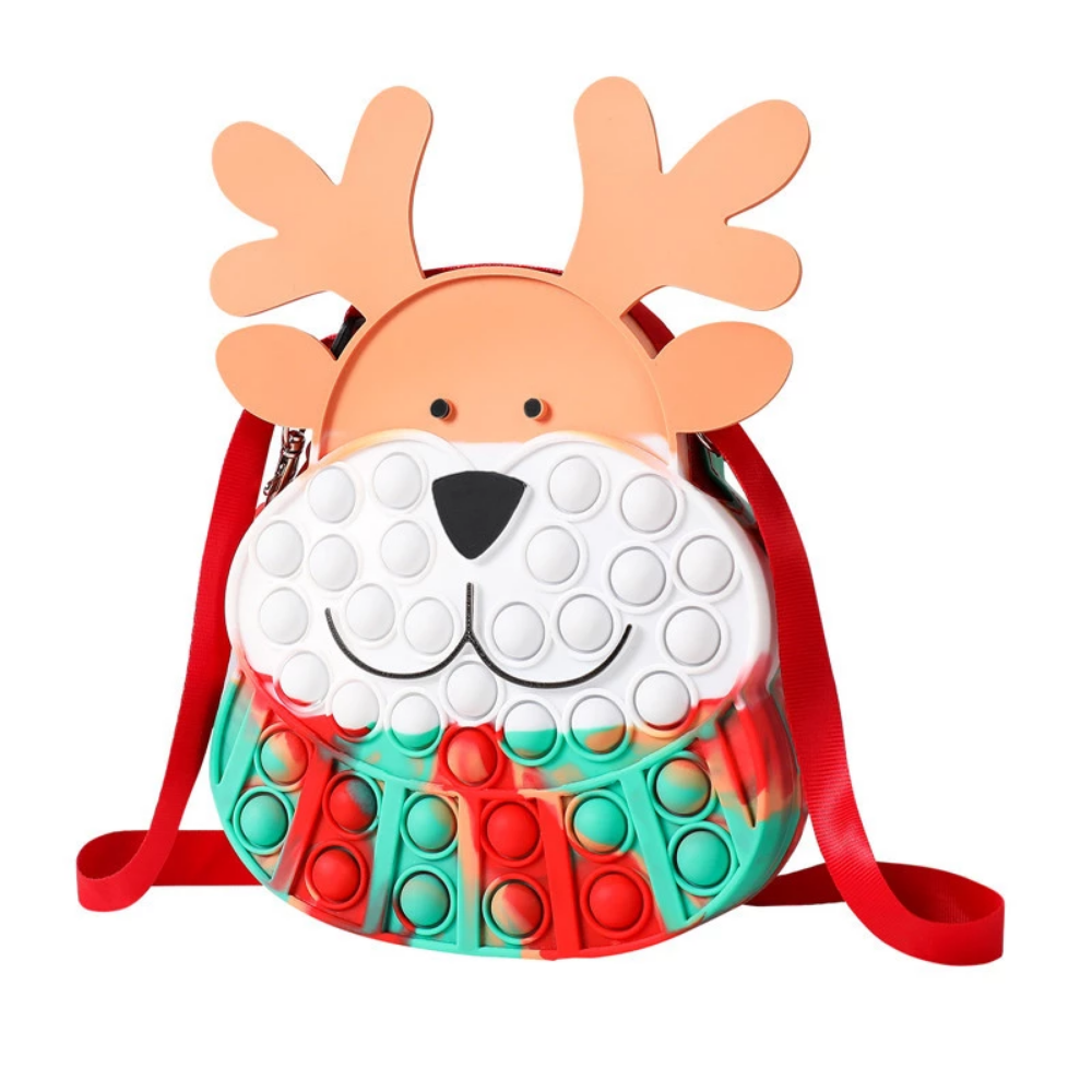 Reindeer Pop It Purse