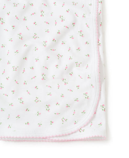 Kissy Kissy Garden Roses Print Blanket