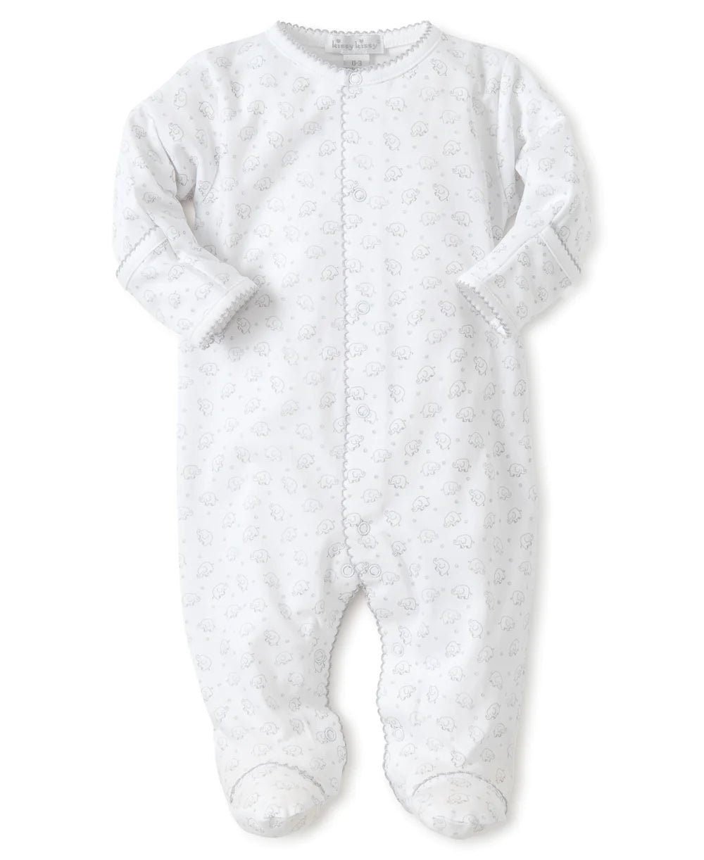Kissy Kissy Silver Ele-fun Footie