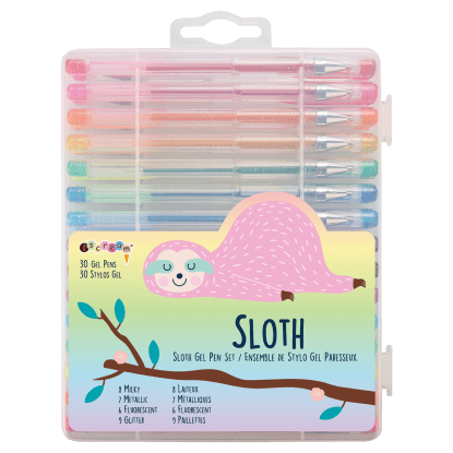 Iscream Sloth Gel Pen Set