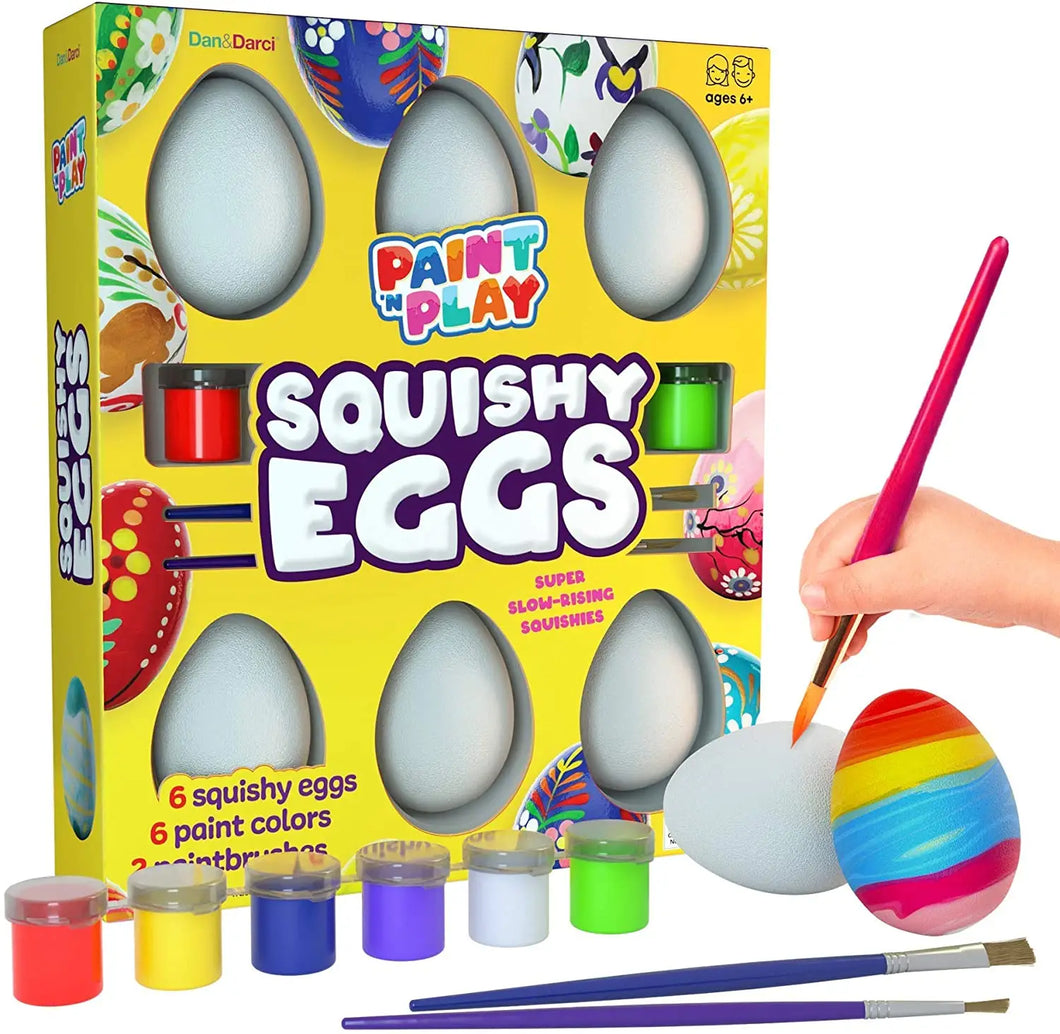 Squishy Painting Eggs
