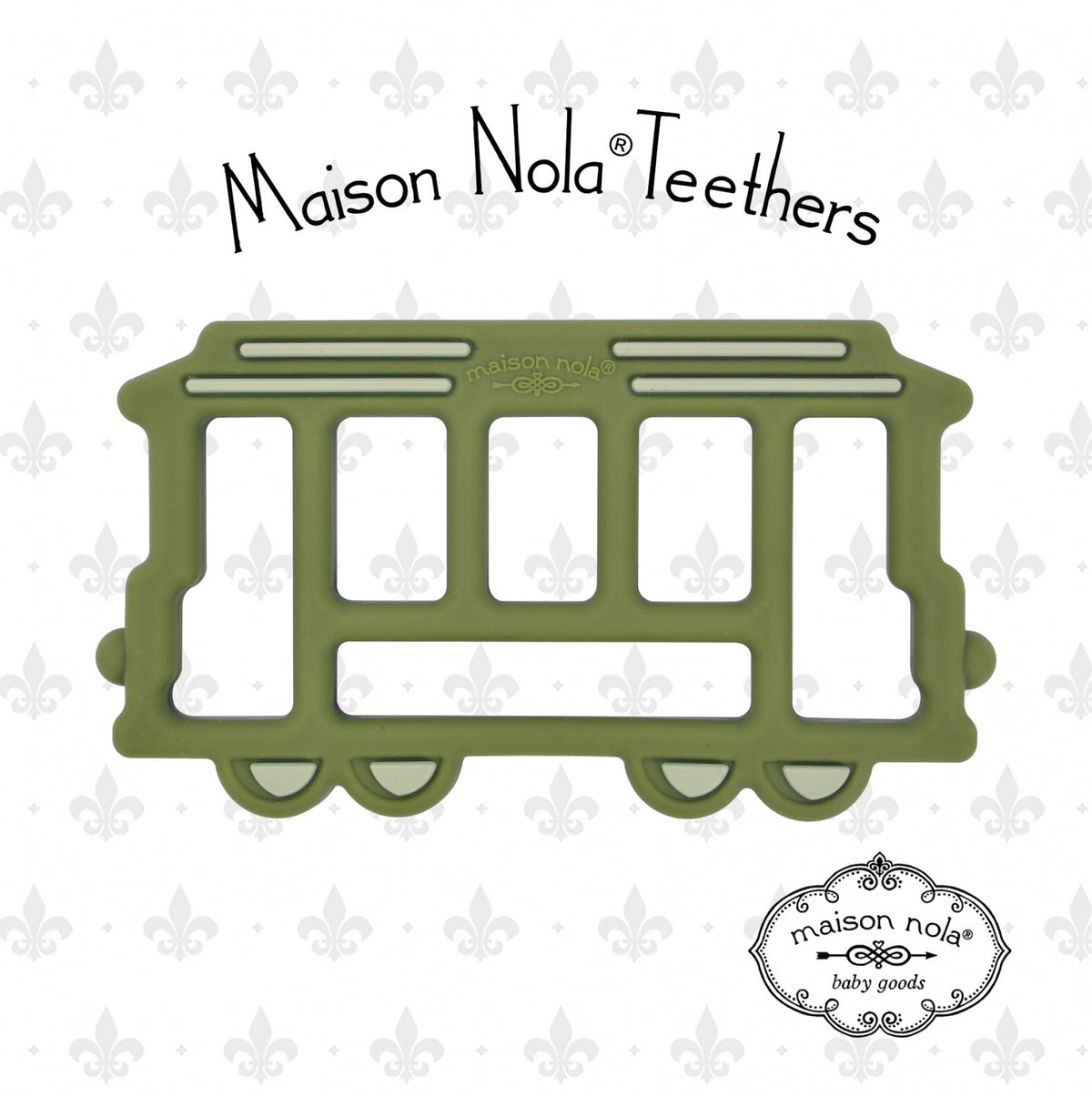 Maison Nola Streetcar Teether