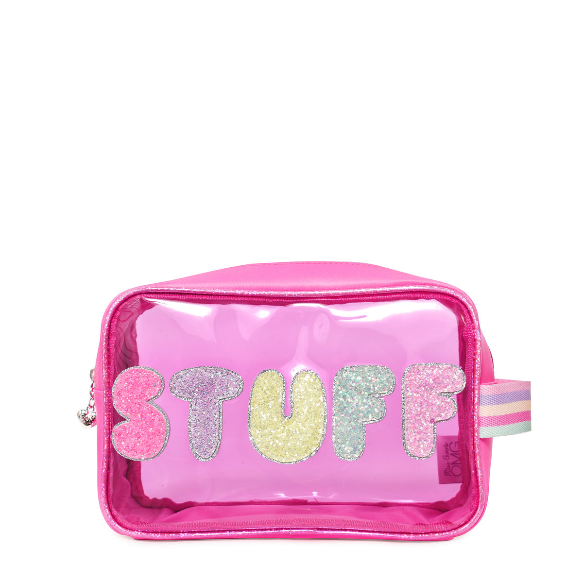 OMG STUFF clear pink pouch – banburycrosskids