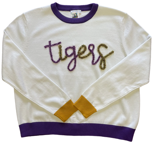 Queen of Sparkles Tigers Sweater