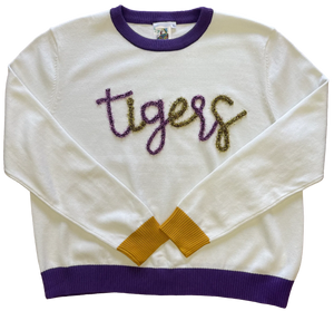 Queen of Sparkles Tigers Sweater