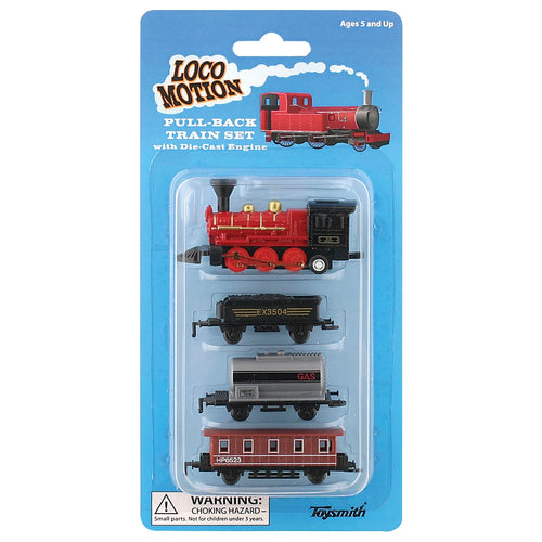 Mini Pull Back Train Set