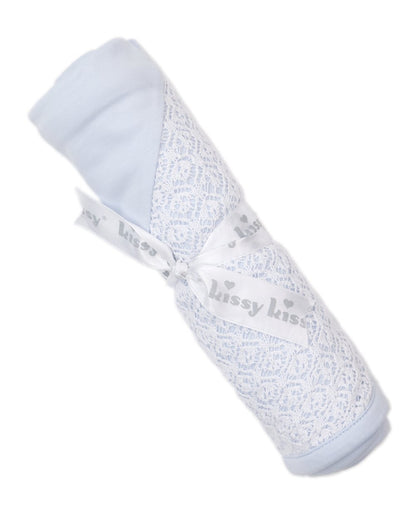 Kissy Kissy Treasured Moments Blanket Pink/Blue