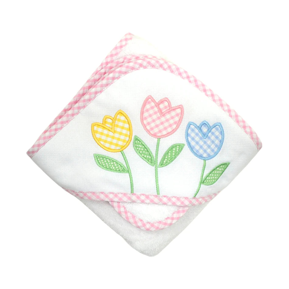 3 Marthas Tulip Hooded Towel/ Washcloth Set
