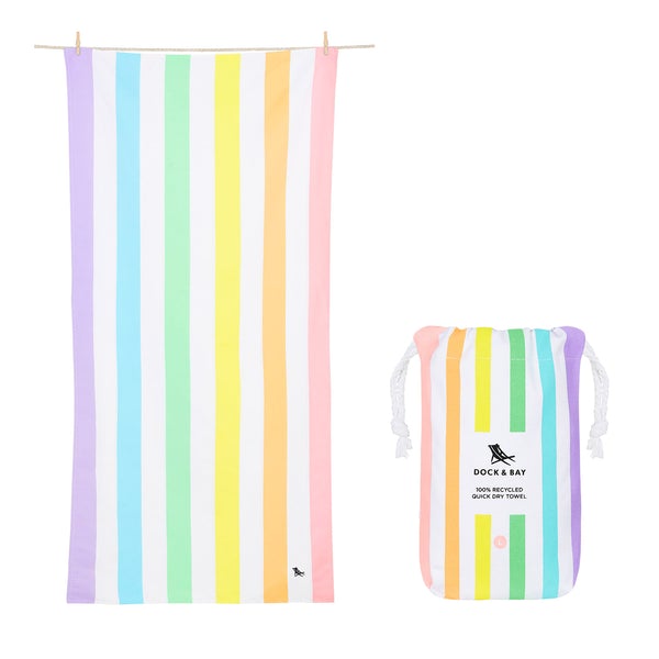 Dock & Bay Unicorn Waves Cabana Towel