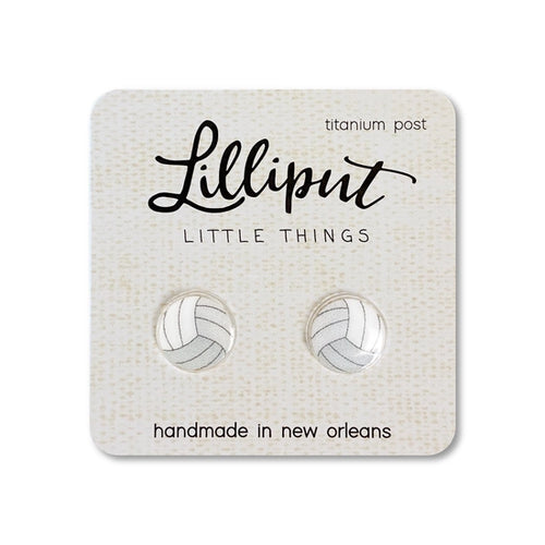 Lilliput Volleyball Earrings