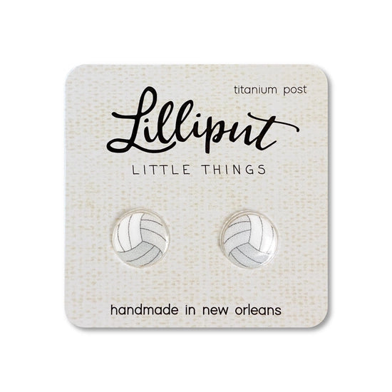 Lilliput Volleyball Earrings