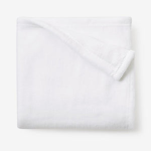 Elegant Baby Plain White Fleece Blanket