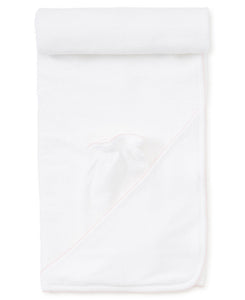 Kissy Kissy Basic Hooded Towel White/Pink