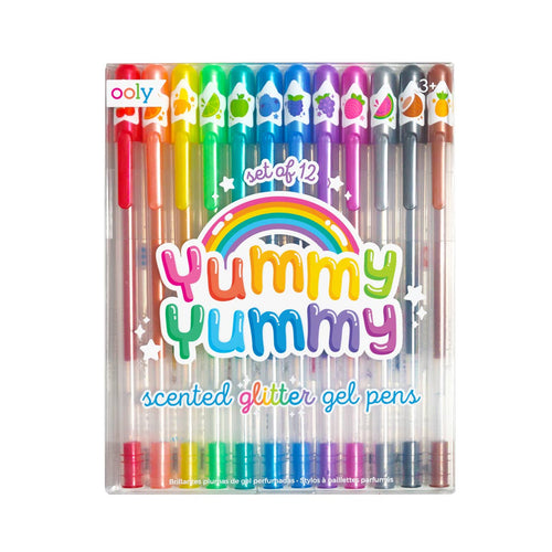 Yummy Scented Colored Glitter Gel Pens 2.0
