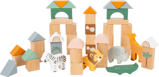 Legler Safari Building Blocks Set